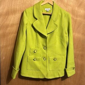 Joan River Lime Green Jacket